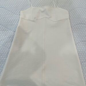 Zara white  Spaghetti Strap‎ Dress